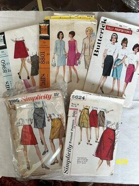 Vintage 60's Sewing Pattern Bundles. Pick one bundle from photos.